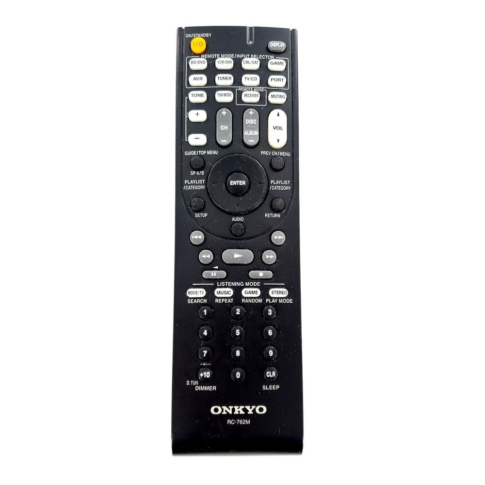Genuine Onkyo RC-762M Remote Control OEM Original Tested & Works